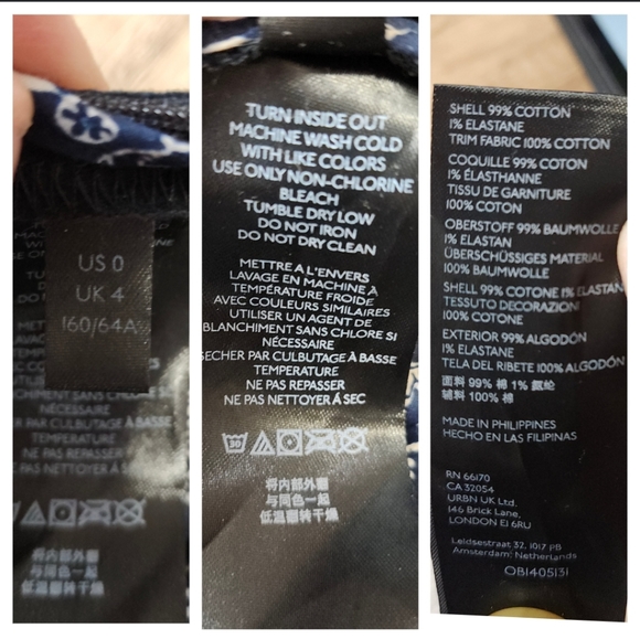 Anthropologie Women's Buttoned Pinafore Corduroy Jumpsuit Black straight leg S 4 - Picture 8 of 17